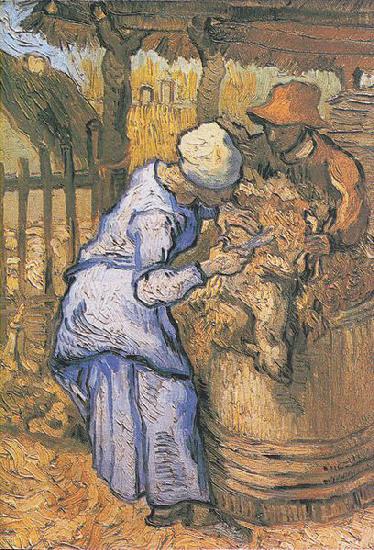 Vincent Van Gogh The shearer Germany oil painting art